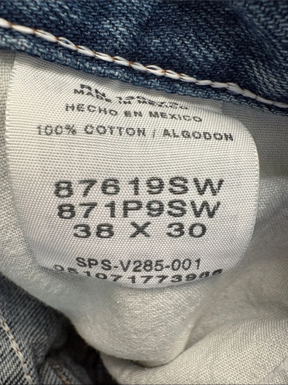 Rustler Relaxed Fit Jeans Size 38x30